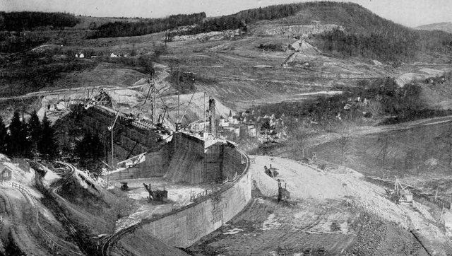 Ashokan Reservoir Construction