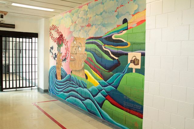 Groundswell-Art Mural-Rose M. Singer Center Rikers Island-The Freedom Within-NYC-2