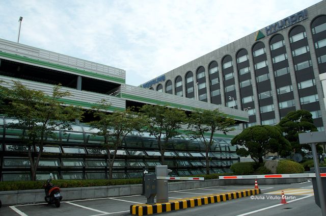 Hyundai parking garage, Bukchon Seoul South Korea