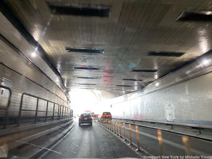 cars in lincoln tunnel