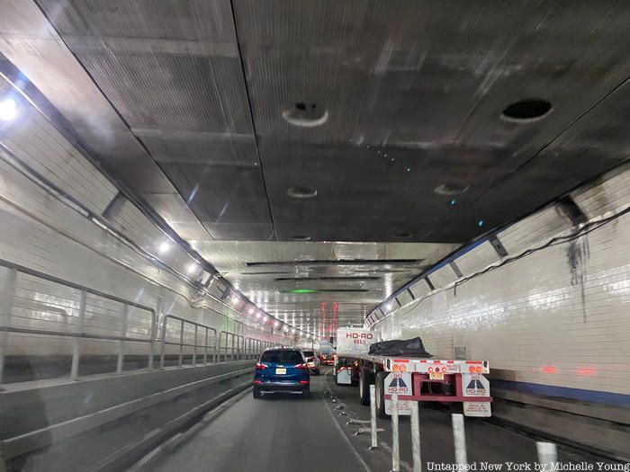 Lincoln Tunnel truck