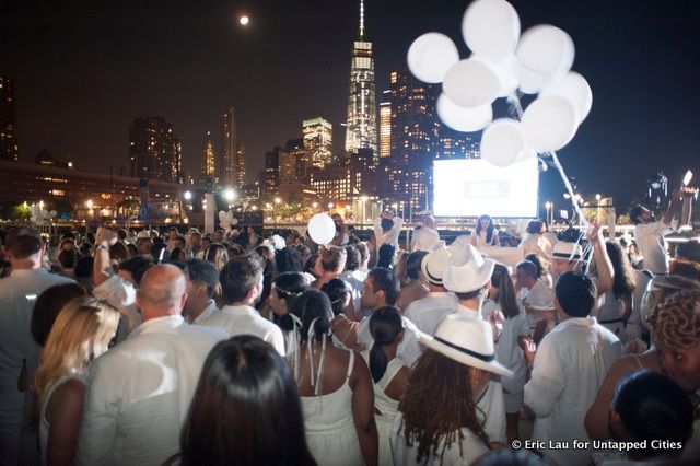 NYC-Diner en Blanc-2015-Hudson River Park-Pop Up White Dinner-048