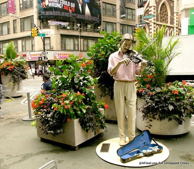 Sidewalk Concert-Seward Johnson - Untapped Cities AFineLyne