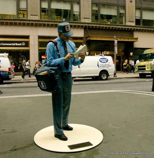 Special Delivery Seward Johnson Untapped Cities AFineLyne