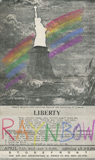 1983-Reimagining Statue of Liberty-Storefront for Art and Architecture Competition_Kelly