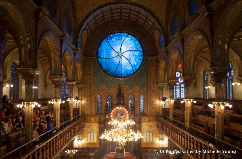 Eldridge Street synagogue interior