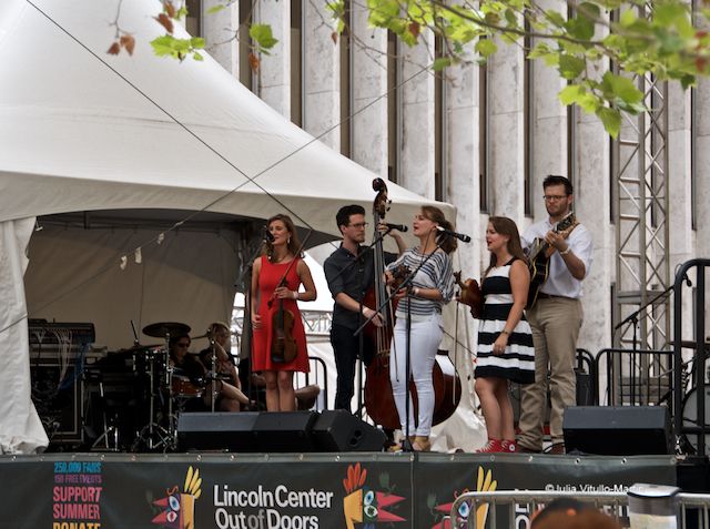 Quebe Sisters Band at Lincoln Center OutofDoors