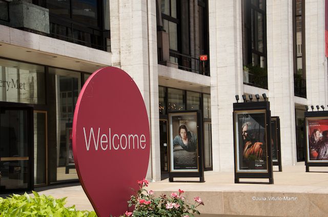 Welcome to Damrosch Park and the Metropolitan Opera.