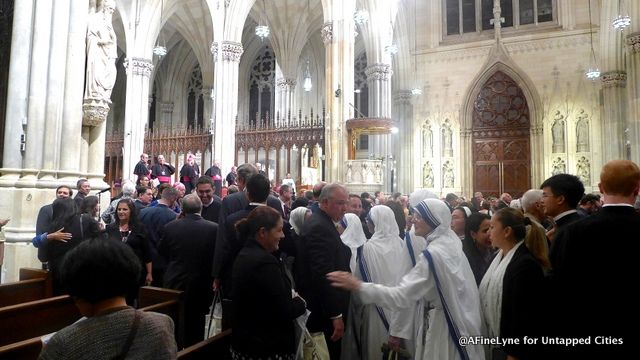 Clergy at St Patrick's Cathedral for Evening Prayer with Pope Untapped Cities AFineLyne