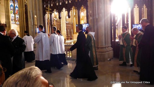 Evening Prayer St Patrick's Cathedral Pope Francis Untapped Cities AFineLyne