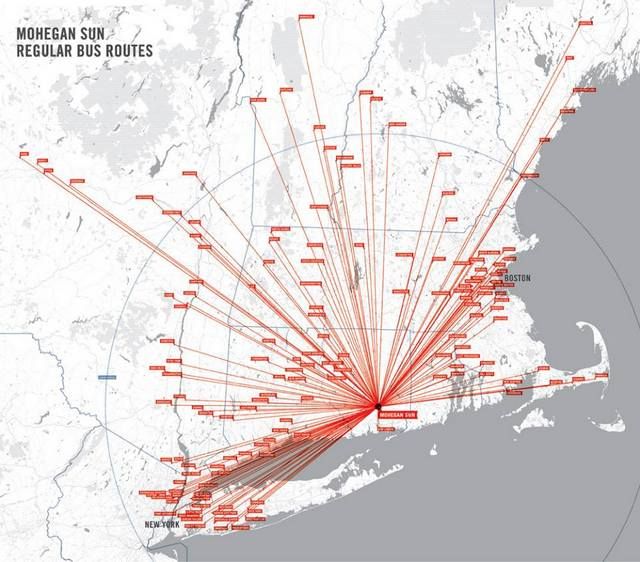 Mohegan Sun Bus Routes-Suburbanisms-Museum of Chinese America-NYC