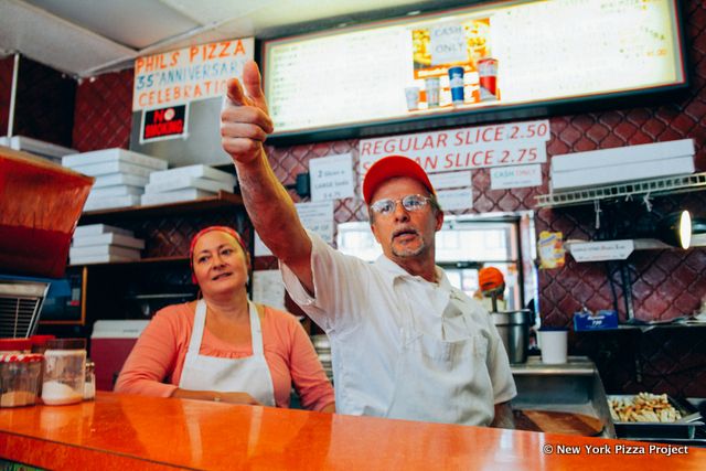 Phil's Pizza-226 Varick Street-Manhattan-New York Pizza Project-NYC-001