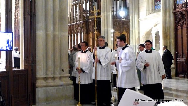 Pope Francis at St Patrick's Cathedral Untapped Cities AFineLyne