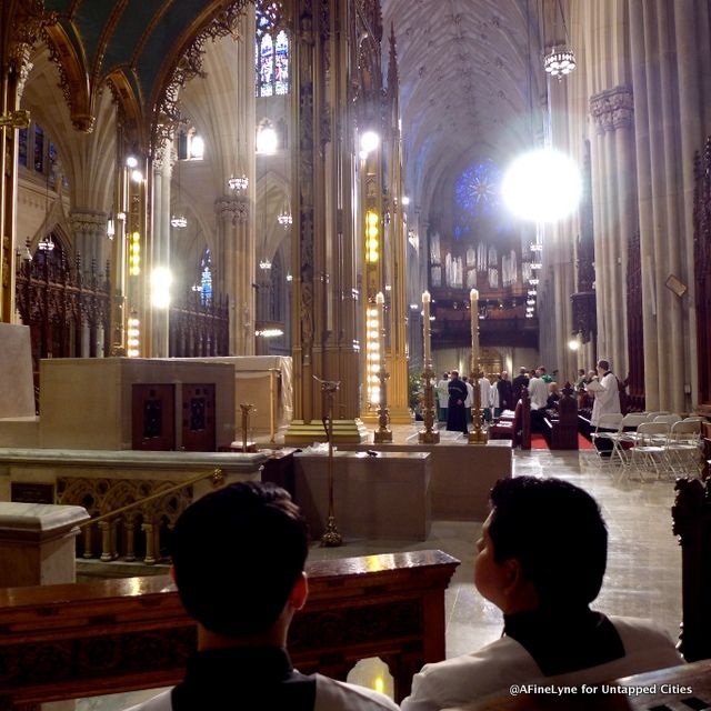 St Patrick's Cathedral Evening Prayer Pope Untapped Cities AFineLyne