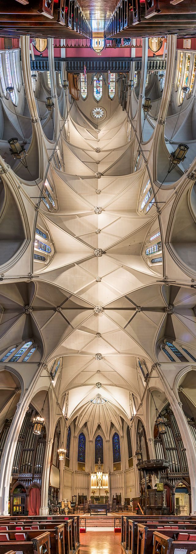 Vertical Panoramic Photographs-Churchs-NYC-Richard Silver-3