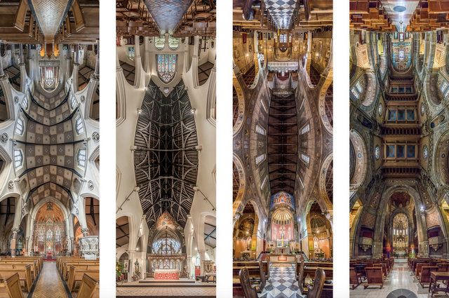 Vertical Panoramic Photographs-Churchs-NYC-Richard Silver.03 AM