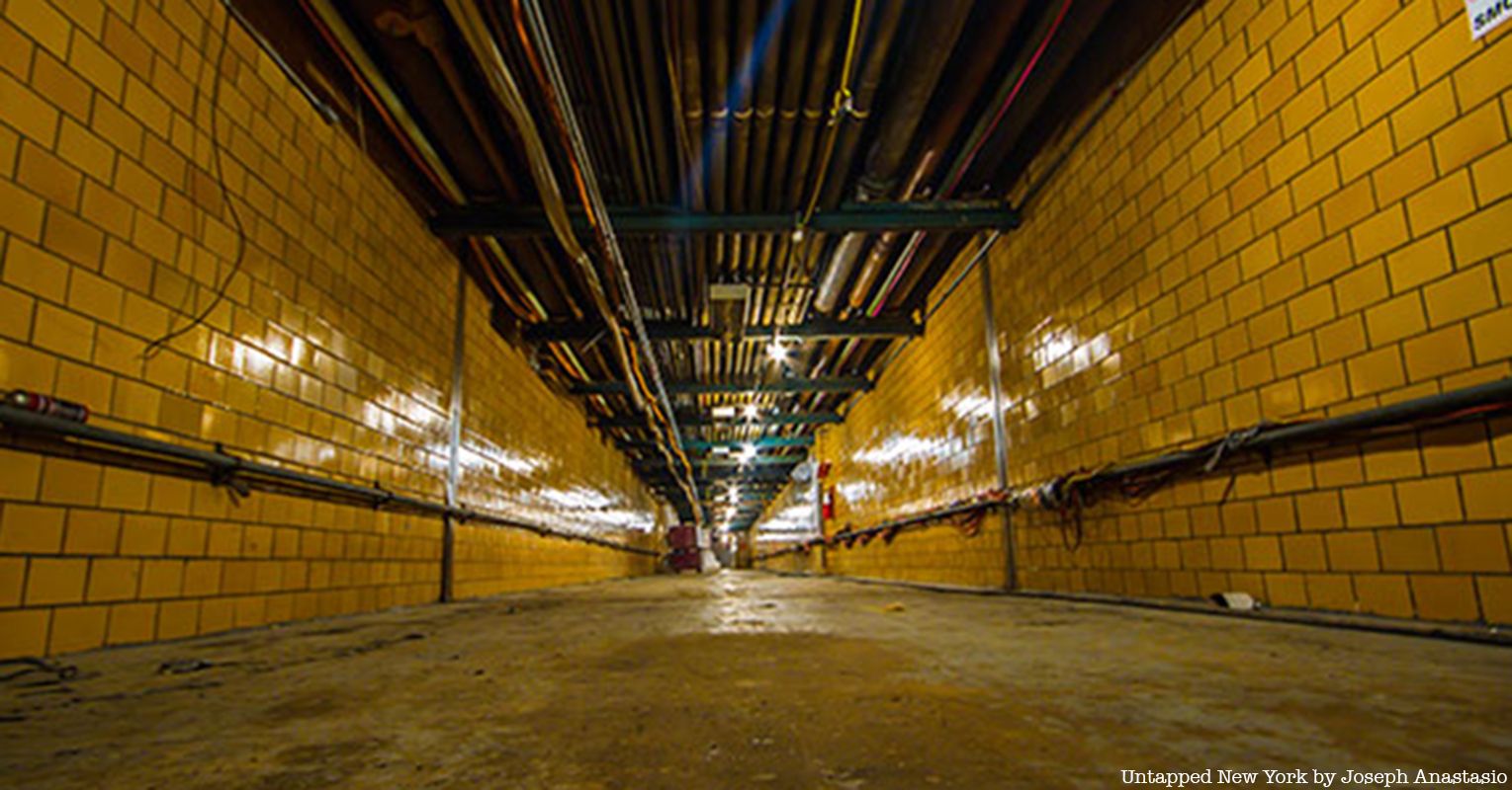 Tunnels in Goldwater Hospital