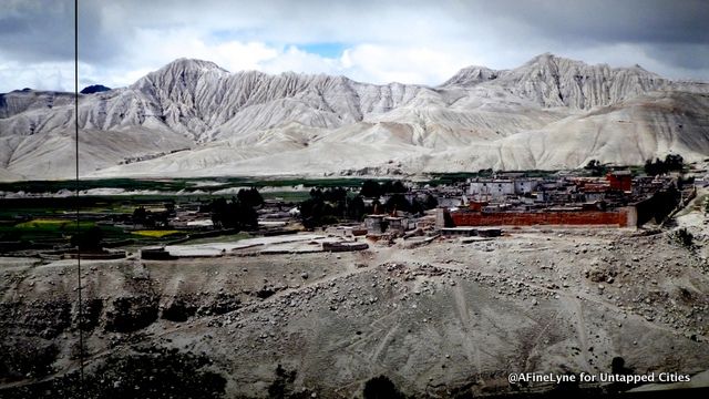 Himalayas panoramic photograph Rubin Museum Untapped Cities AFineLyne