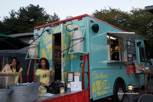 La Casa Azul food truck prepares Mexican food in Kahlo's spirit.