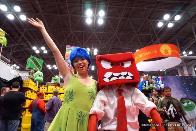 NYCC-Untapped Cities-Comic Con-Inside Out-Cosplay-Javits Center-Chris Inoa