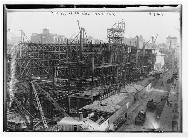 Penn Station Demolition-Construction-NYC