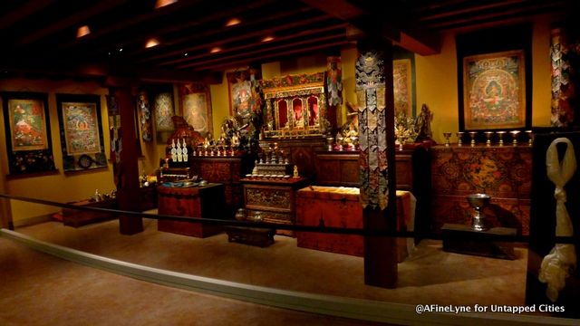 Rubin Museum Shrine Room Untapped Cities AFineLyne