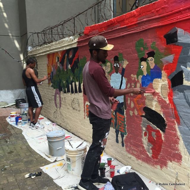 Sargent’s Daughters-Cre8tiveYouThink-Artschool Without Walls-Lower East Side-Secret Black Lives Matter Mural-NYC-005