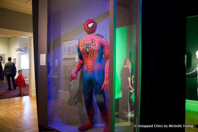 Superheroes in Gotham-New-York Historical Society-Exhibit-Marvel-Comics-Batman-Superman=Wonder Woman-Spiderman_Captain America-NYC_6