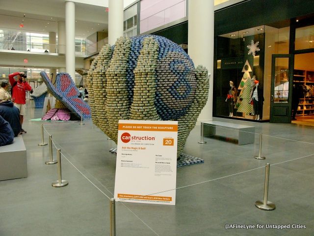 Canstruction for City Harvest Thanksgiving Untapped Cities AFineLyne