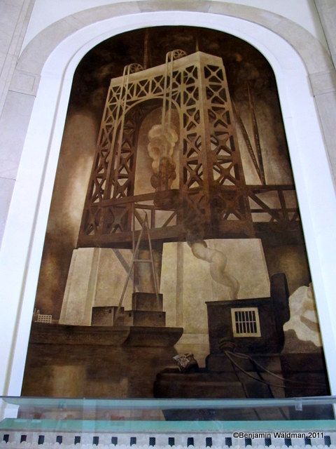 main branch post office wpa mural