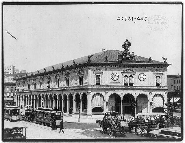 New York Herald Building-Herald Square-Vintage Photo-NYC