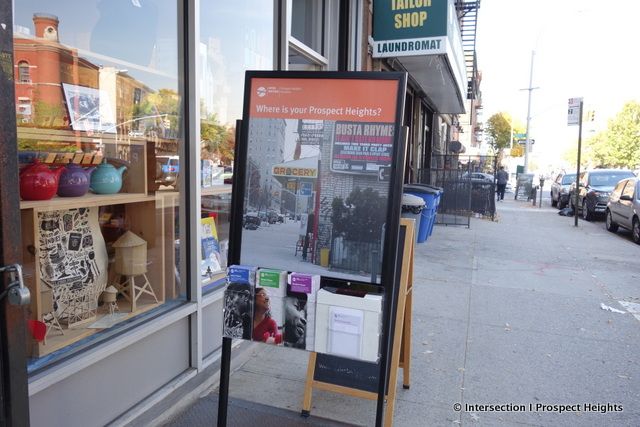 Project Features Residents' Stories of NYC's Prospect Heights To Raise Awareness About Development_Guide installation_Untapped Cities_Stephanie Geier