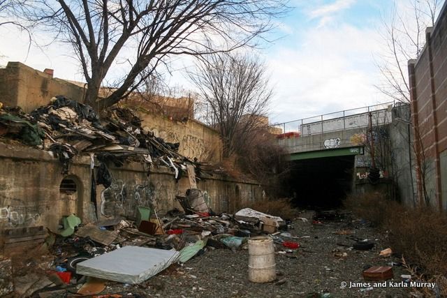 Abandoned Port Morris Train Track Line-Bronx-St Mary's Tunnel-James Karla Murray-Photography-NYC-30