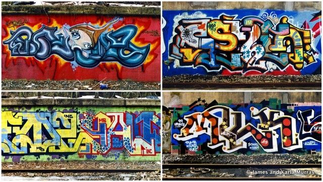 Abandoned Port Morris Train Track Line-Bronx-St Mary's Tunnel-James Karla Murray-Photography-NYC-Street Art Collage-3