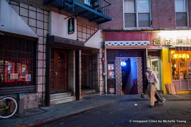 The Bloody Angle of Doyers Street in Chinatown