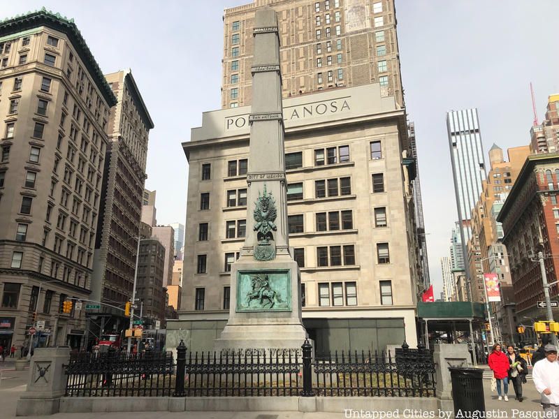 Obelisk over General William Jenkins Worth's tomb