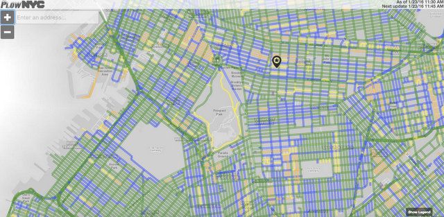 PlowNYC-Real Time Snow Removal-NYC.gov-Blizzard Jonas-NYC-Fun Maps.03 AM