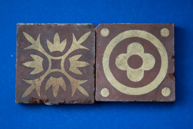 50 Bowery-Archeological Study-Encaustic Tile.