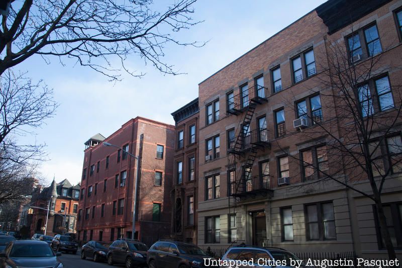 The Sterling Place building which was partially reconstructed following the Park Slope plane crash