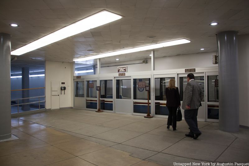 Monorail station under U.S. Capitol