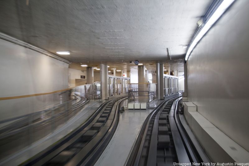 Tracks of the U.S Capitol subway