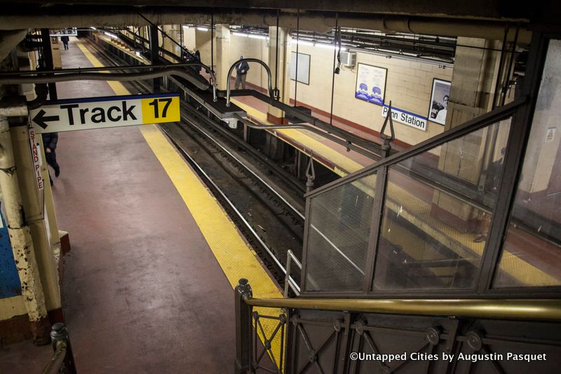 Penn Station Remnants-Untapped Cities Tour-Track 17-Spikes-NYC-001