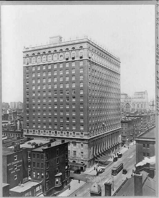 The lost New York City Ritz Carlton Hotel