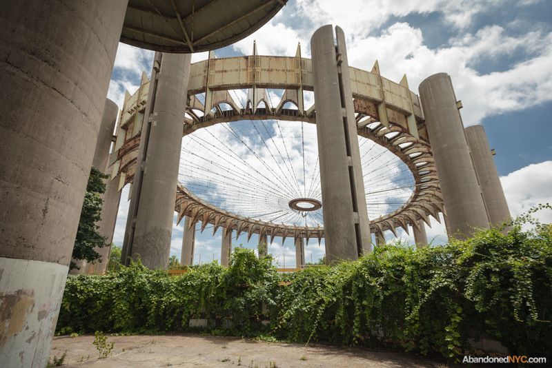 Worlds Fair Pavilion-1964-Flushing Meadows-Corona Park-Philip Johnson-NYC-3