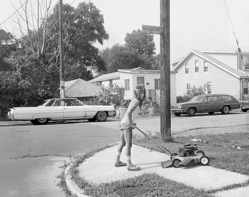 Young Woman Cutting Grass-Christine Osinski-Staten Island-NYC-Untapped Cities