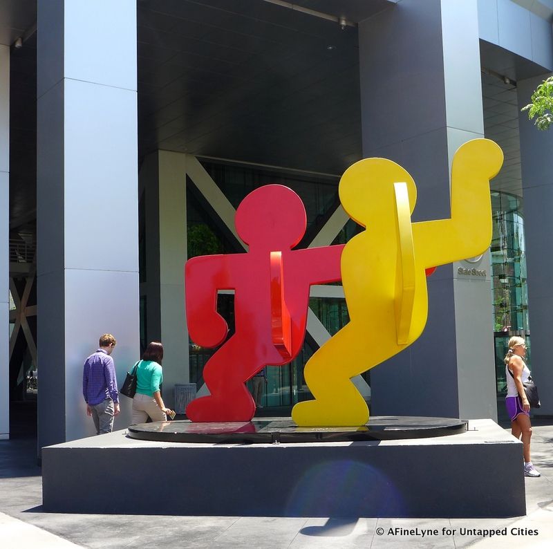 Keith Haring Two Dancing Figures