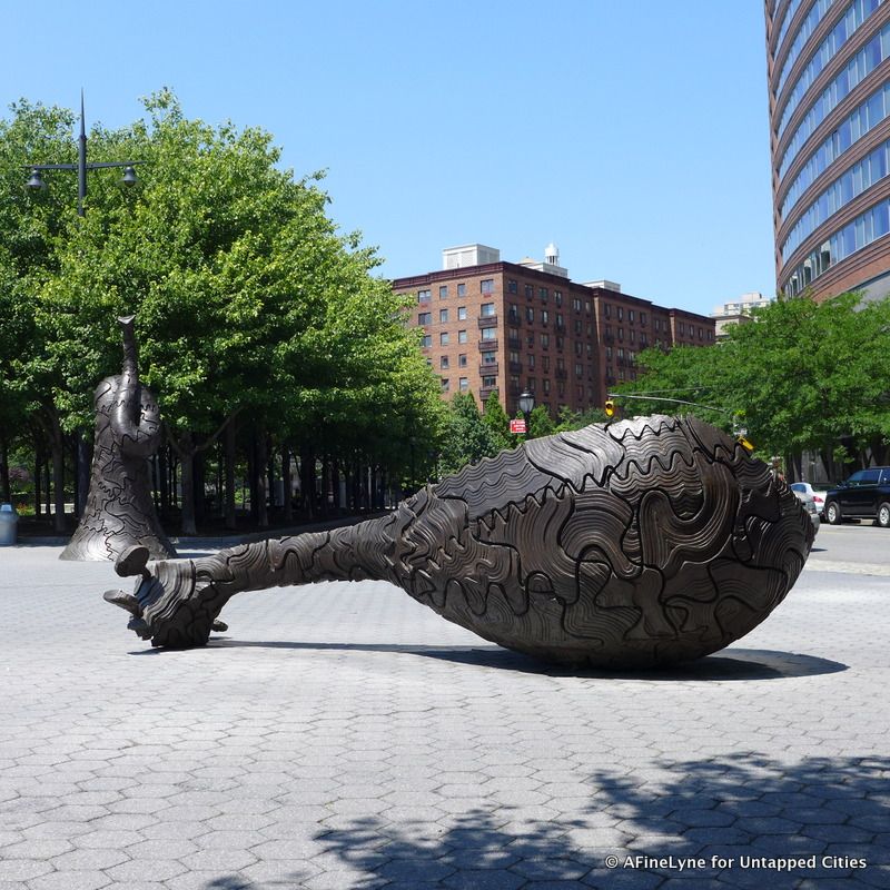 Tony Cragg %22Resonating Bodies%22 Battery Park City Untapped Cities AFineLyne