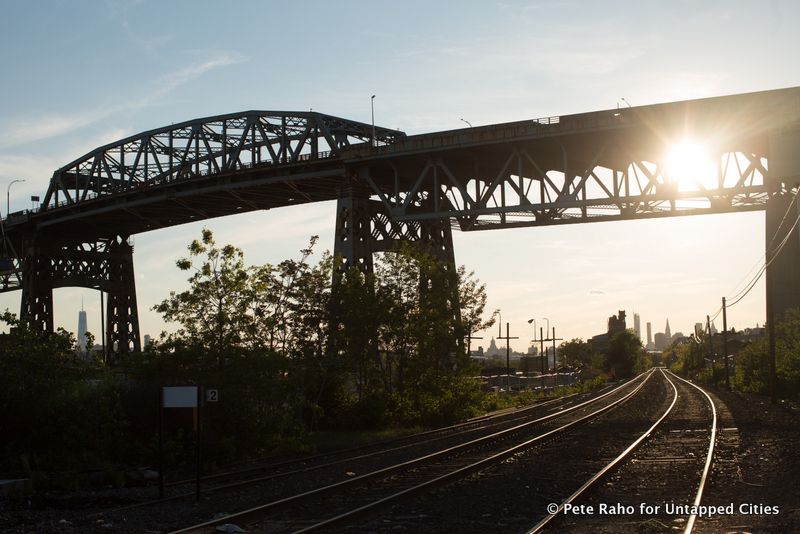 Kosciuszko-Bridge-Newtown Creek-Train Tracks-Brooklyn-Queens-NYC