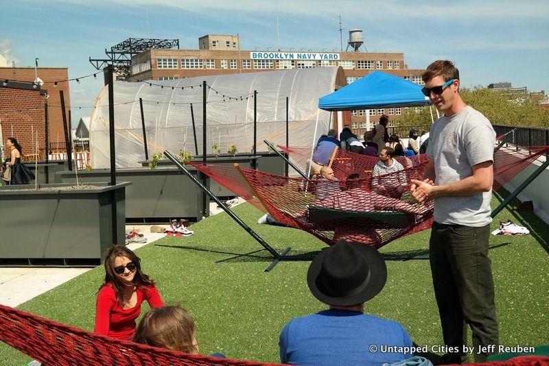 Rooftop Reds-Brooklyn Navy Yard-World First Commercially Viable Rooftop Vineyard-Wine-Hammock-Tastings-NYC