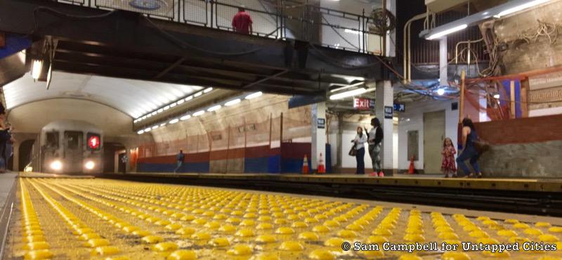 168_Street_Station-Subway-Oncoming-1_Train-Catwalk-Washington_Heights-NYC